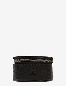 Lova Jewelry Box, L, Snake - BLACK