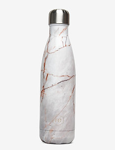 Rebottle - vandflasker & drikkedunke - marble/nude w/silver