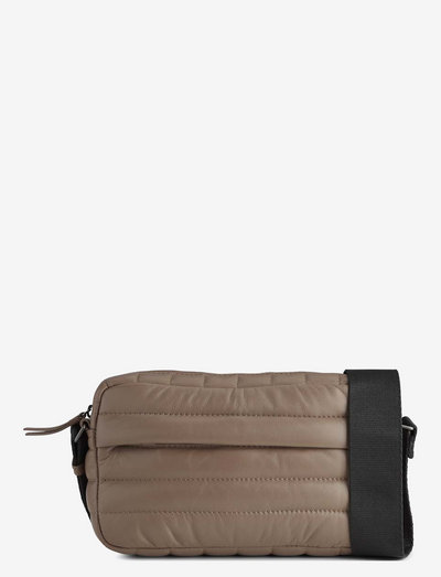 Dagmar Crossbody Bag, Recycled - crossbody bags - caramel w/black