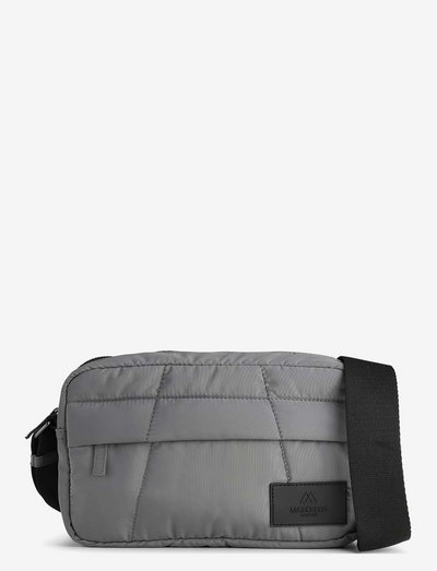 DagmarMBG Cros Bag Rec Tria - crossbody bags - flint grey w/black