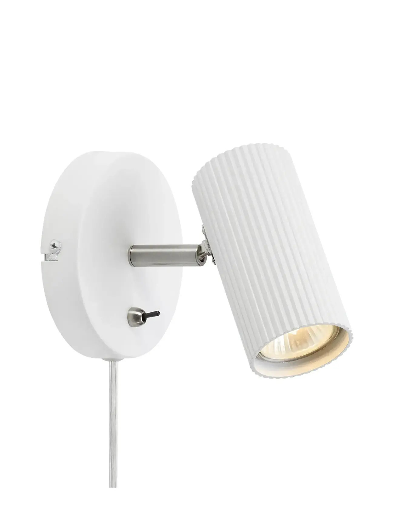 Markslöjd Lighting Costilla Wall Lamp, One Size, White, Lamper > Væglamper, Unisex