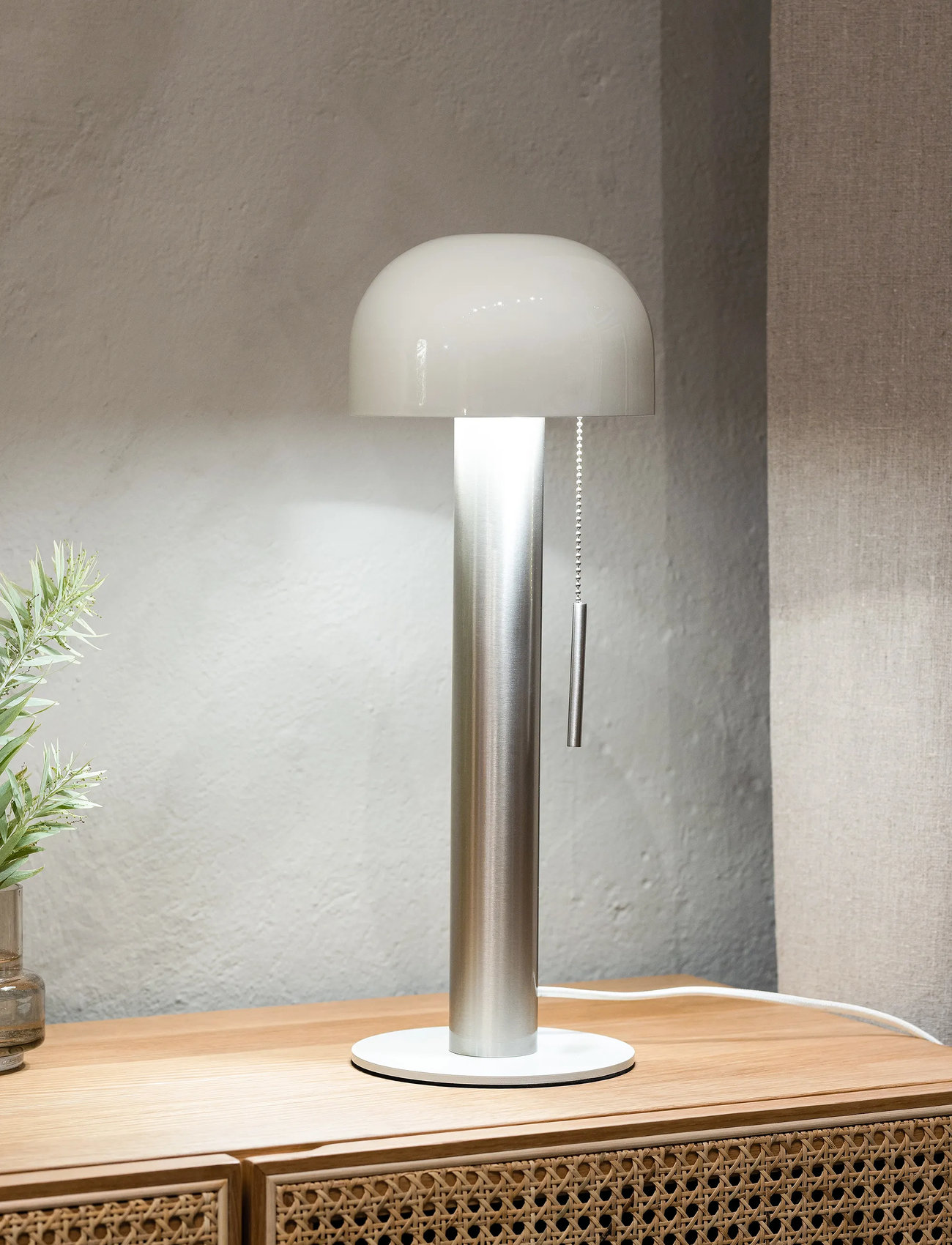 Markslöjd Lighting Costa Table Lamp, H47 cm, Silver, Lamper > Bordlamper, Unisex