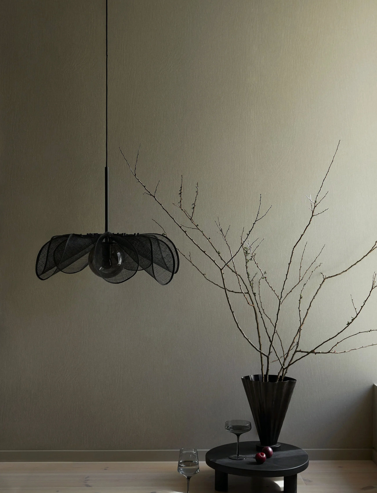 Markslöjd Lighting Styrka Pendant Lamp, Ø 63 cm, Black, Loftslamper > Pendellamper, Unisex