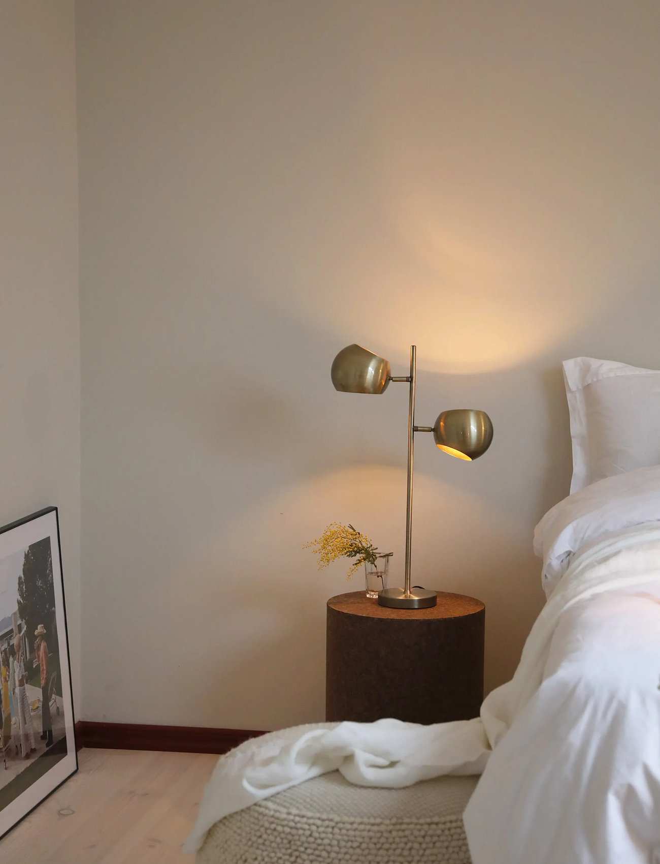 Markslöjd Lighting Edgar Table Lamp, H66 cm, Gold, Lamper > Bordlamper, Unisex
