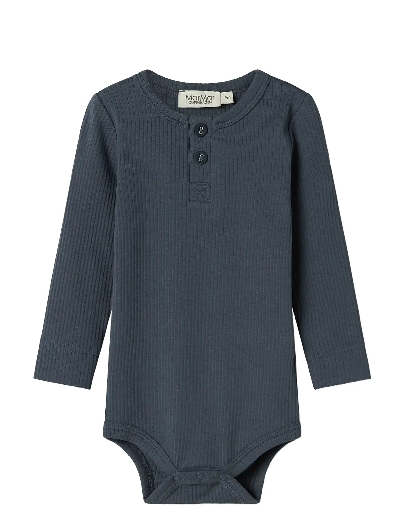 MarMar Copenhagen Body Ls, 92, Blue, Bodys > Langærmede, Børn