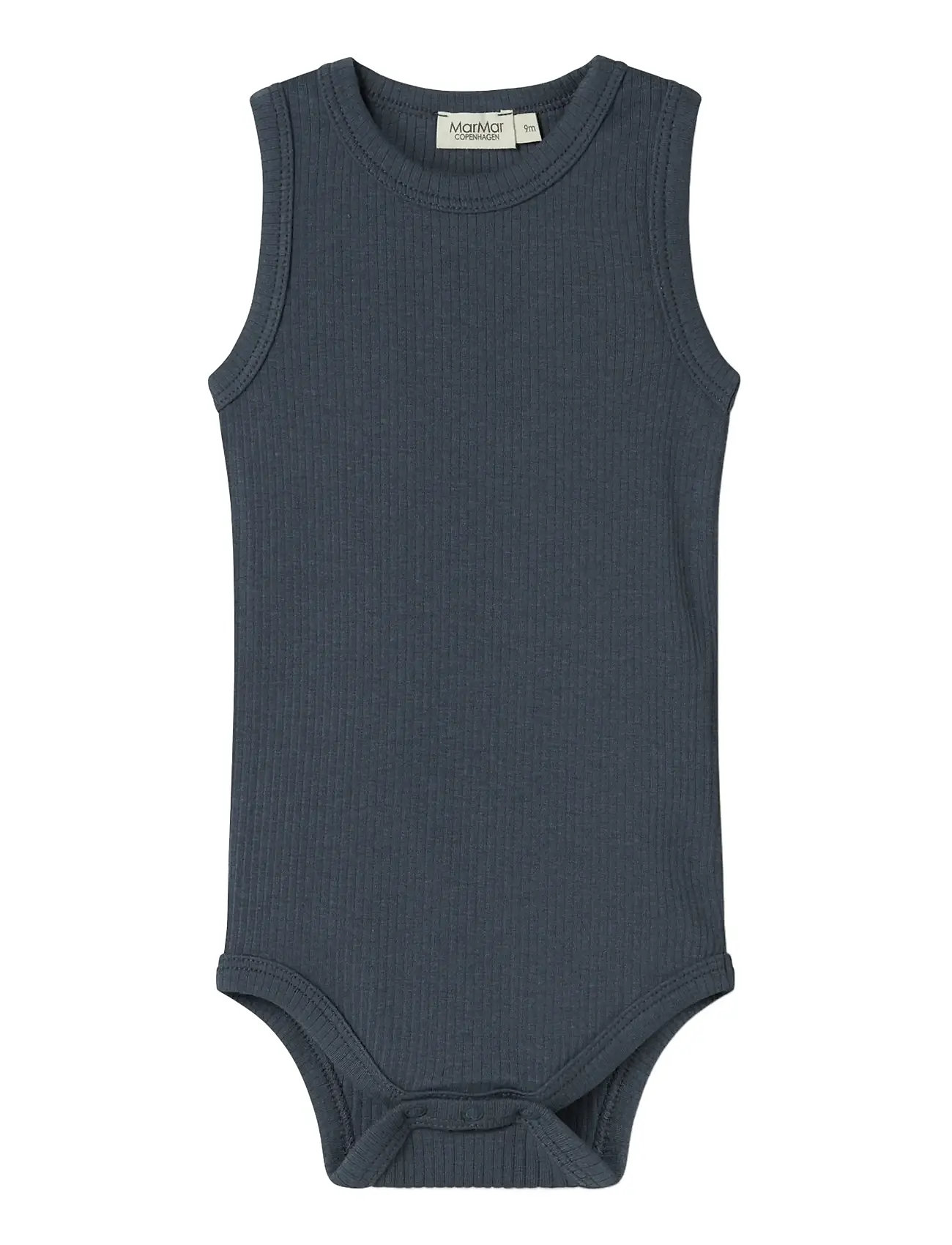 MarMar Copenhagen Body Sleeveless, 74, Navy, Kroppe > Kroppe Uden Ærmer, Børn