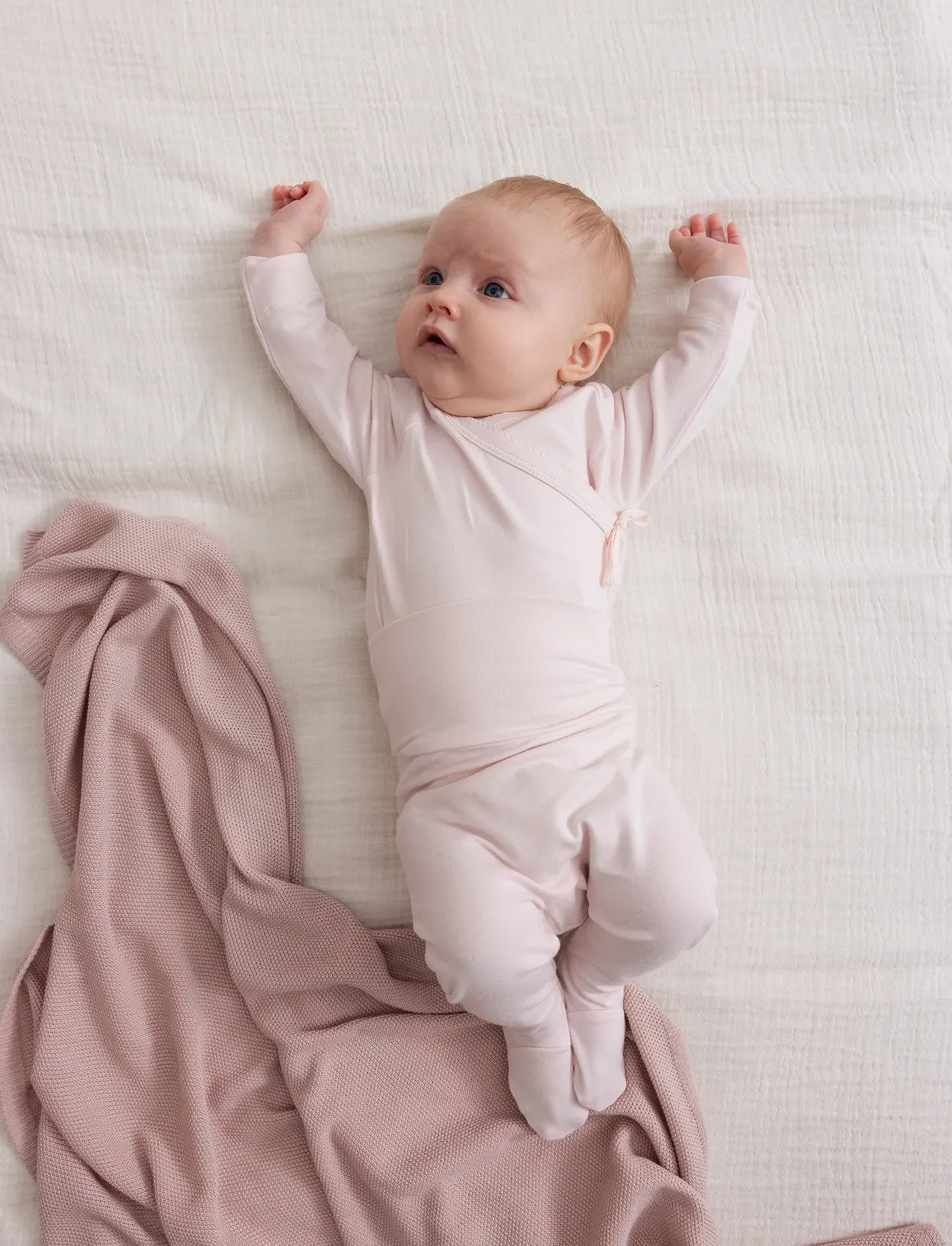 MarMar Copenhagen Tut Wrap Ls, 56, Pink, T-Shirts > Langærmede T-shirts, Børn