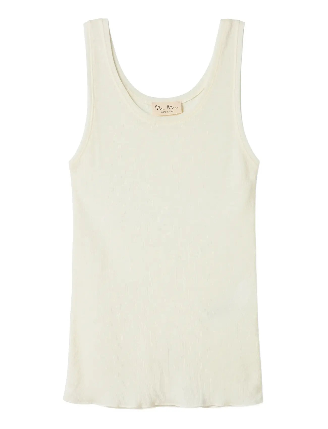 MarMar Copenhagen Tevo W, S, Cream, T-Shirts & Toppe > Uden Ærmer, Dame