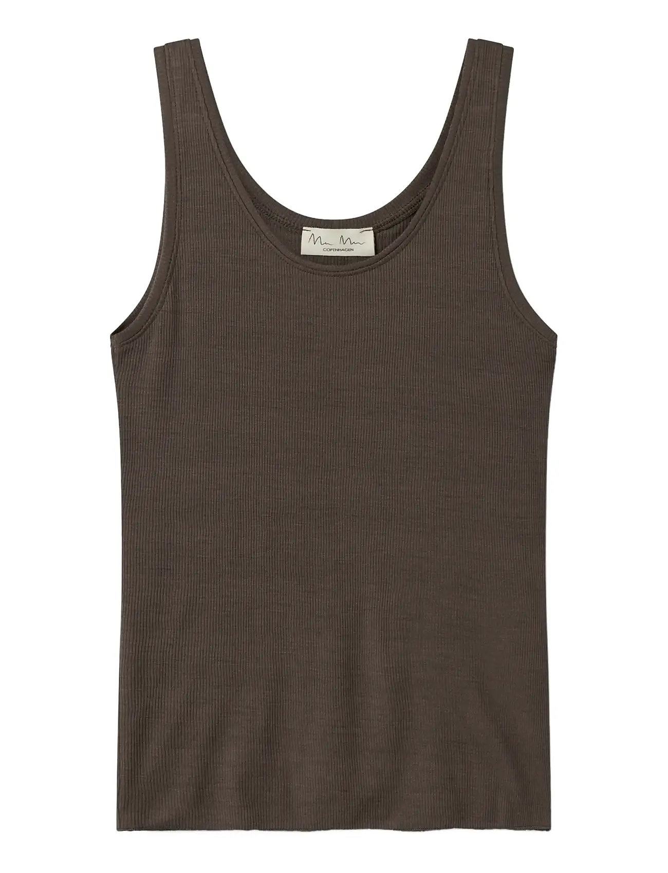 MarMar Copenhagen Tevo W, S, Brown, T-Shirts & Toppe > Uden Ærmer, Dame
