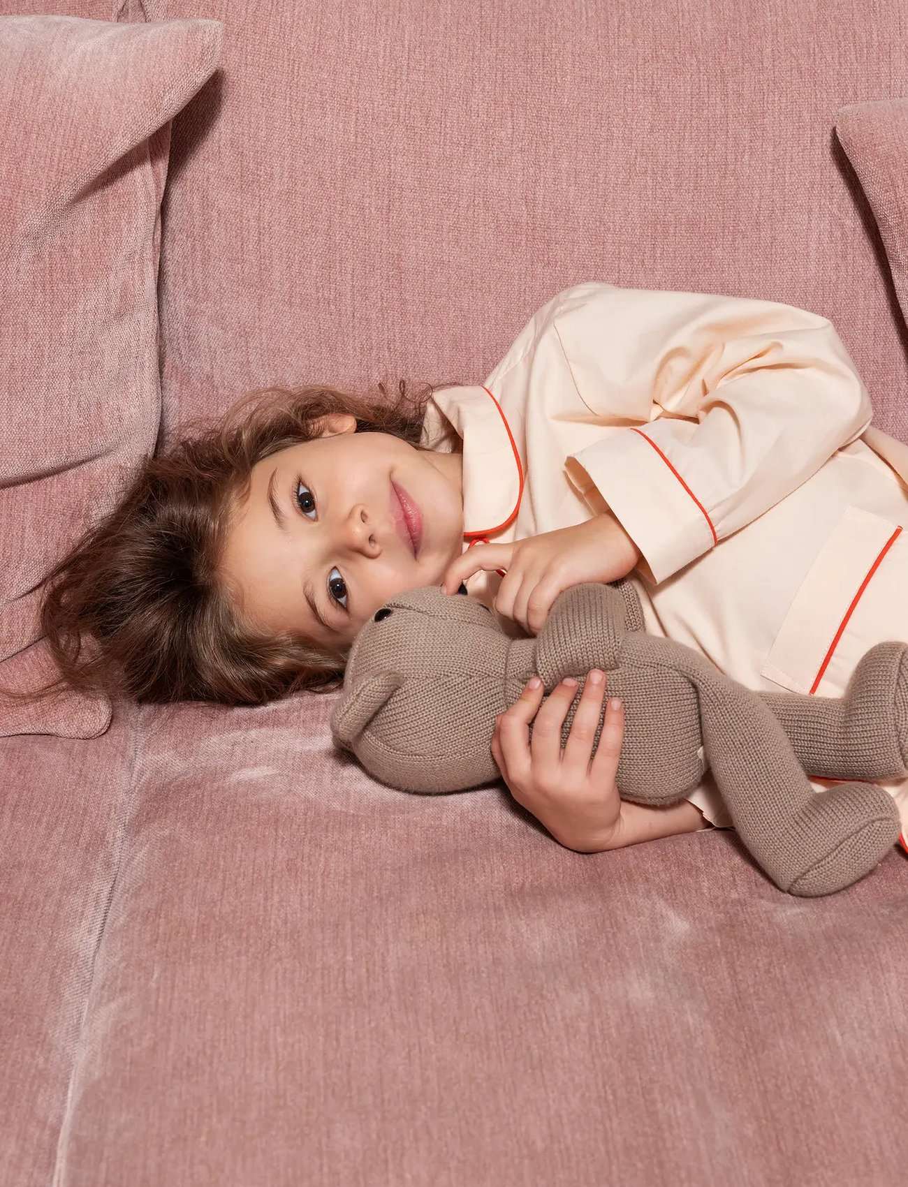 MarMar Copenhagen Pajama Set, 92/98, Pink, Pyjamas > Pyjamas-Sæt, Børn