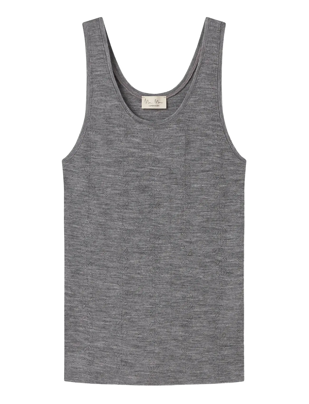 MarMar Copenhagen Tevo W, L, Grey, T-Shirts & Toppe > Uden Ærmer, Dame