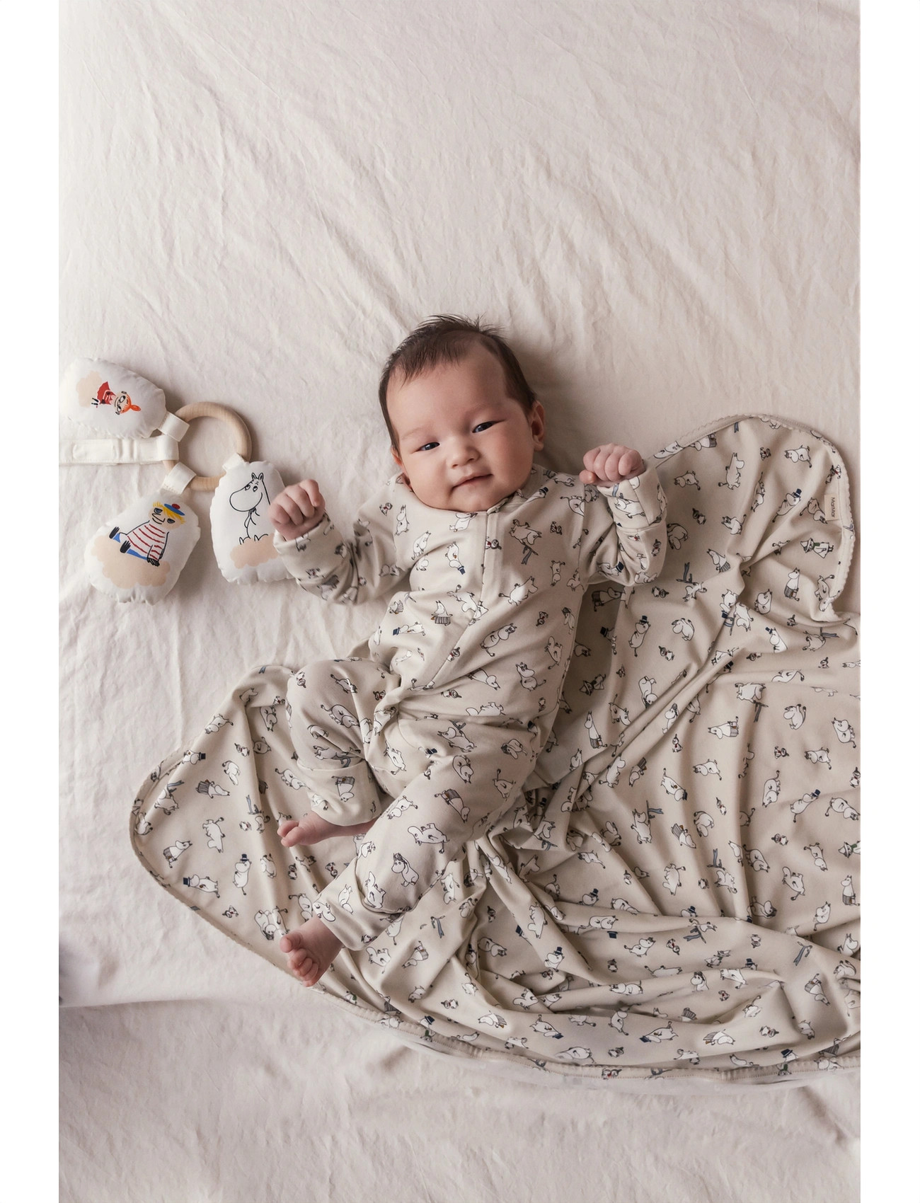 MarMar Copenhagen Alida, One Size, Cream, Babysøvn > Babytæpper, Børn