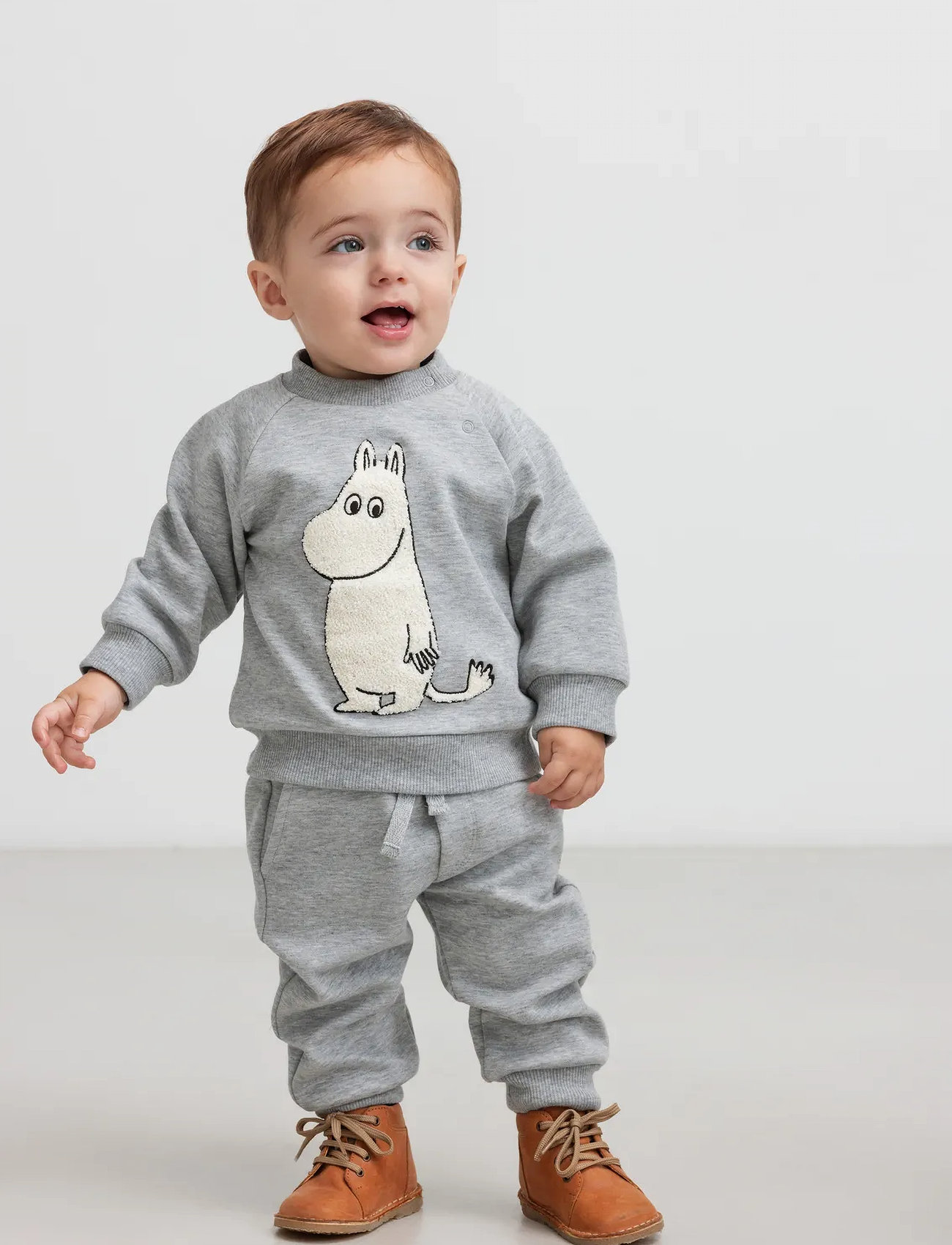MarMar Copenhagen Theos B, 80, Grey, Sweatshirts & Hættetrøjer > Sweatshirts, Børn