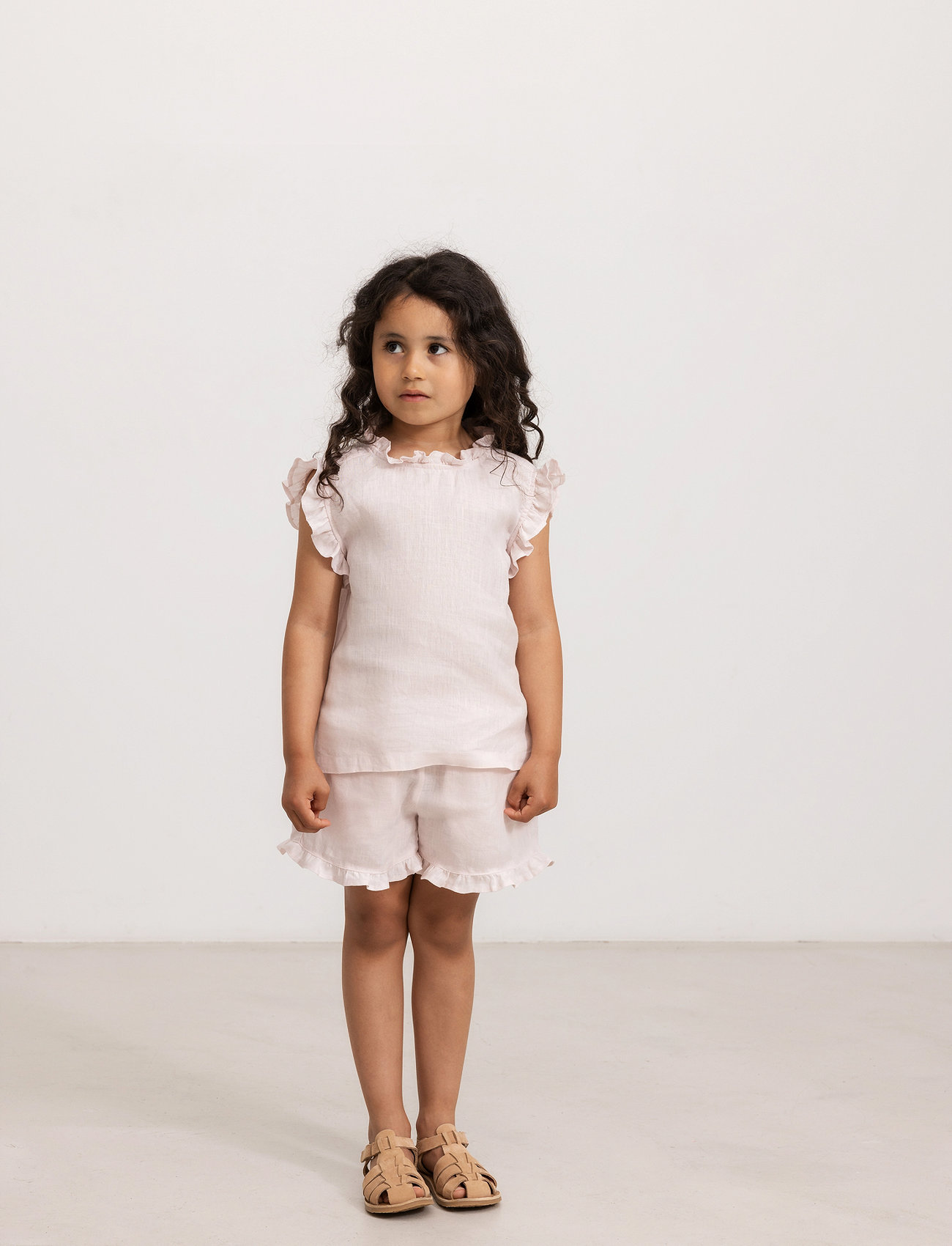 MarMar Copenhagen Pala Frill, 122, Pink, Shorts > Bloomers, Børn