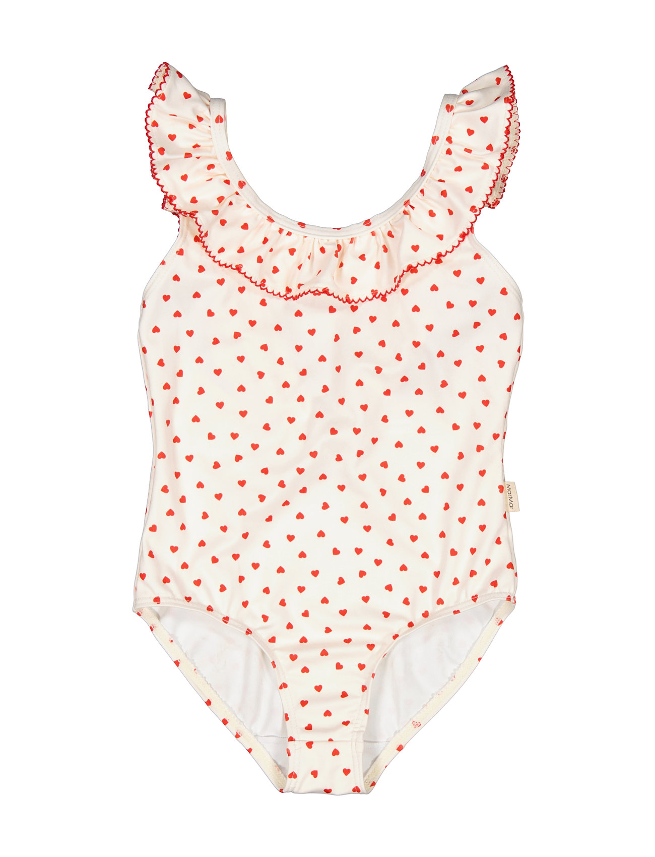 Swilla Bathing Suit Badedrakt Badetøy Red MarMar Copenhagen