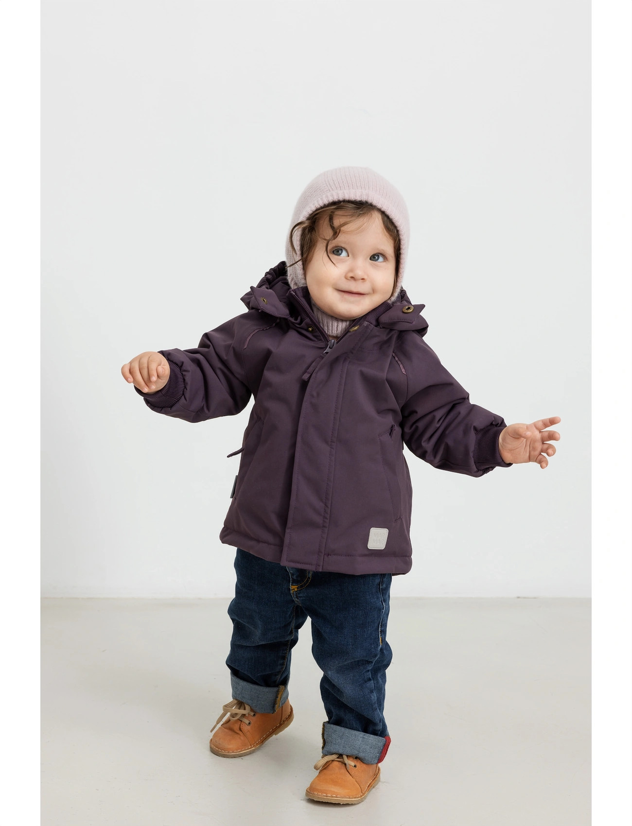 MarMar Copenhagen Osak Jacket, 86, Burgundy, Jakker Og Frakker > Vinterjakker, Børn