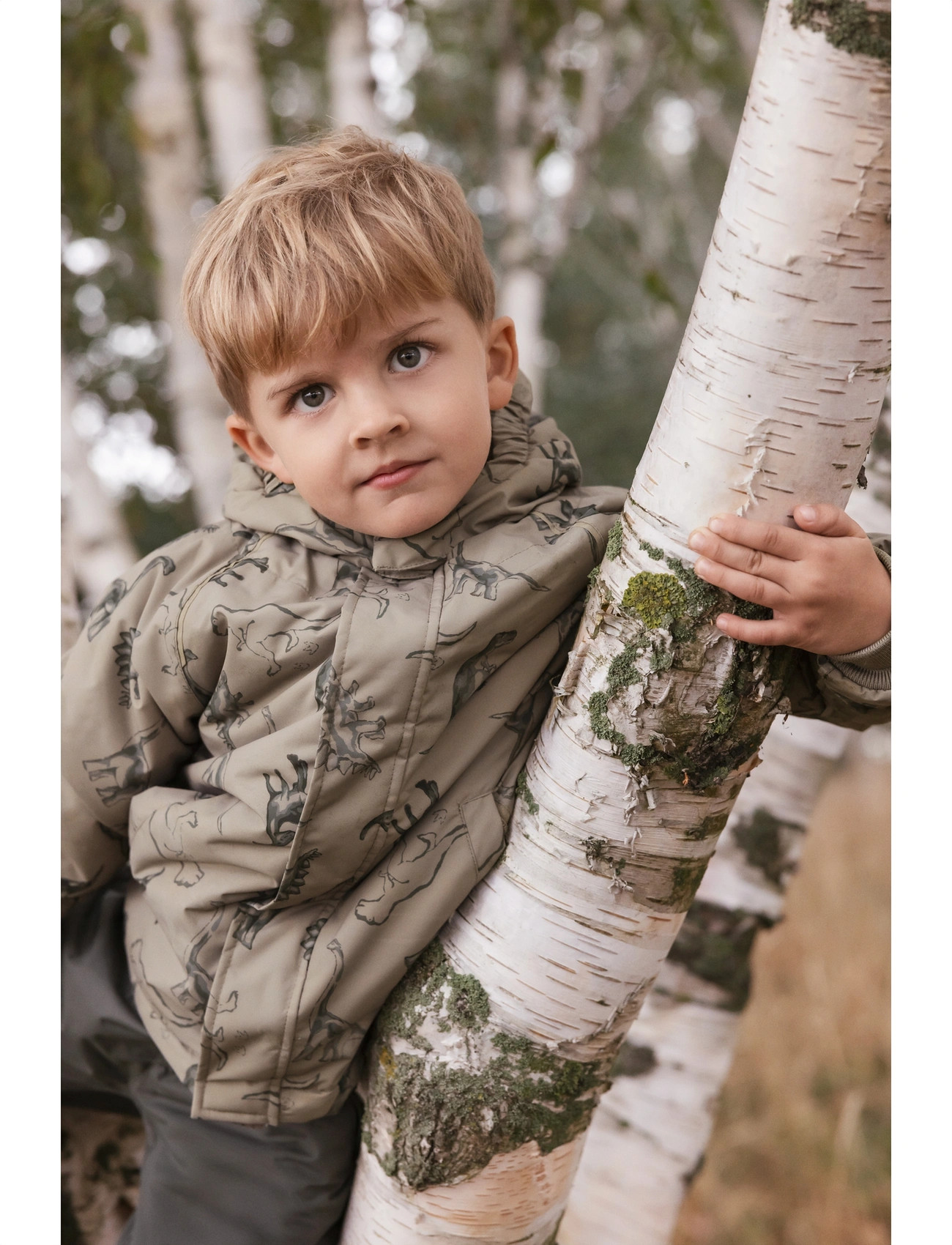 MarMar Copenhagen Osak Jacket, 74, Beige, Jakker Og Frakker > Vinterjakker, Børn