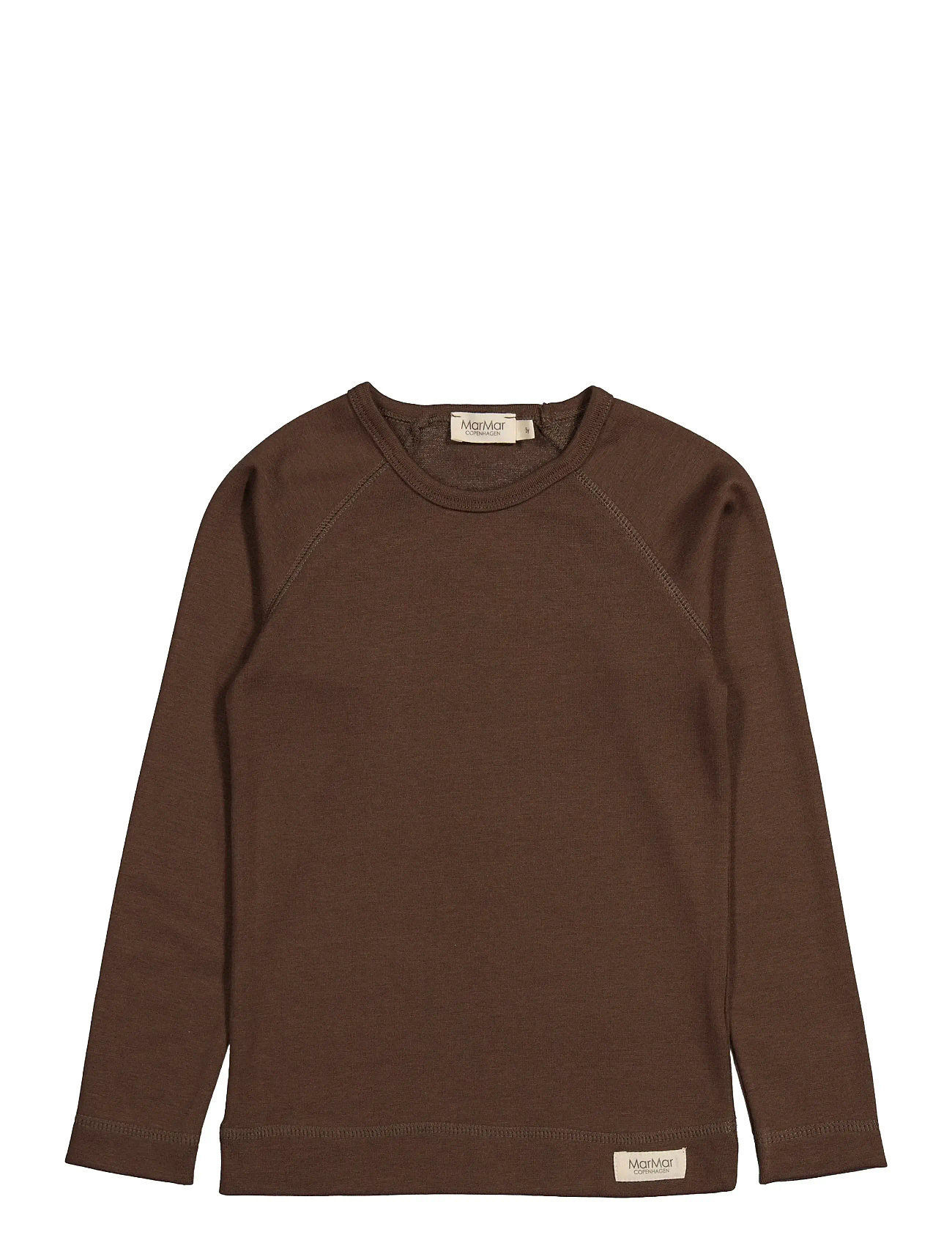 MARMAR COPENHAGEN Base Tee Ls Braun - 128 - Kinder