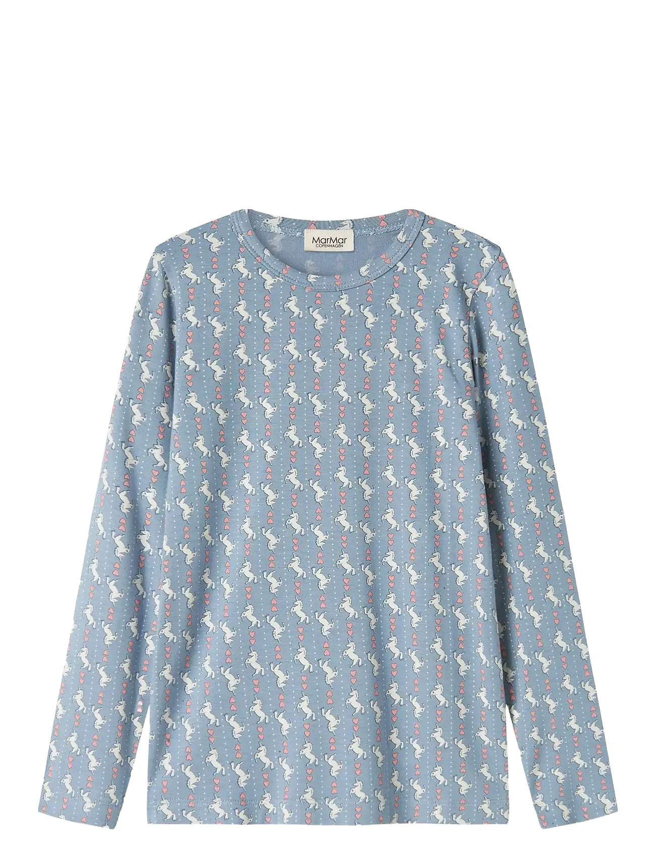 MarMar Copenhagen Tani, 86, Blue, T-Shirts > Langærmede T-shirts, Børn