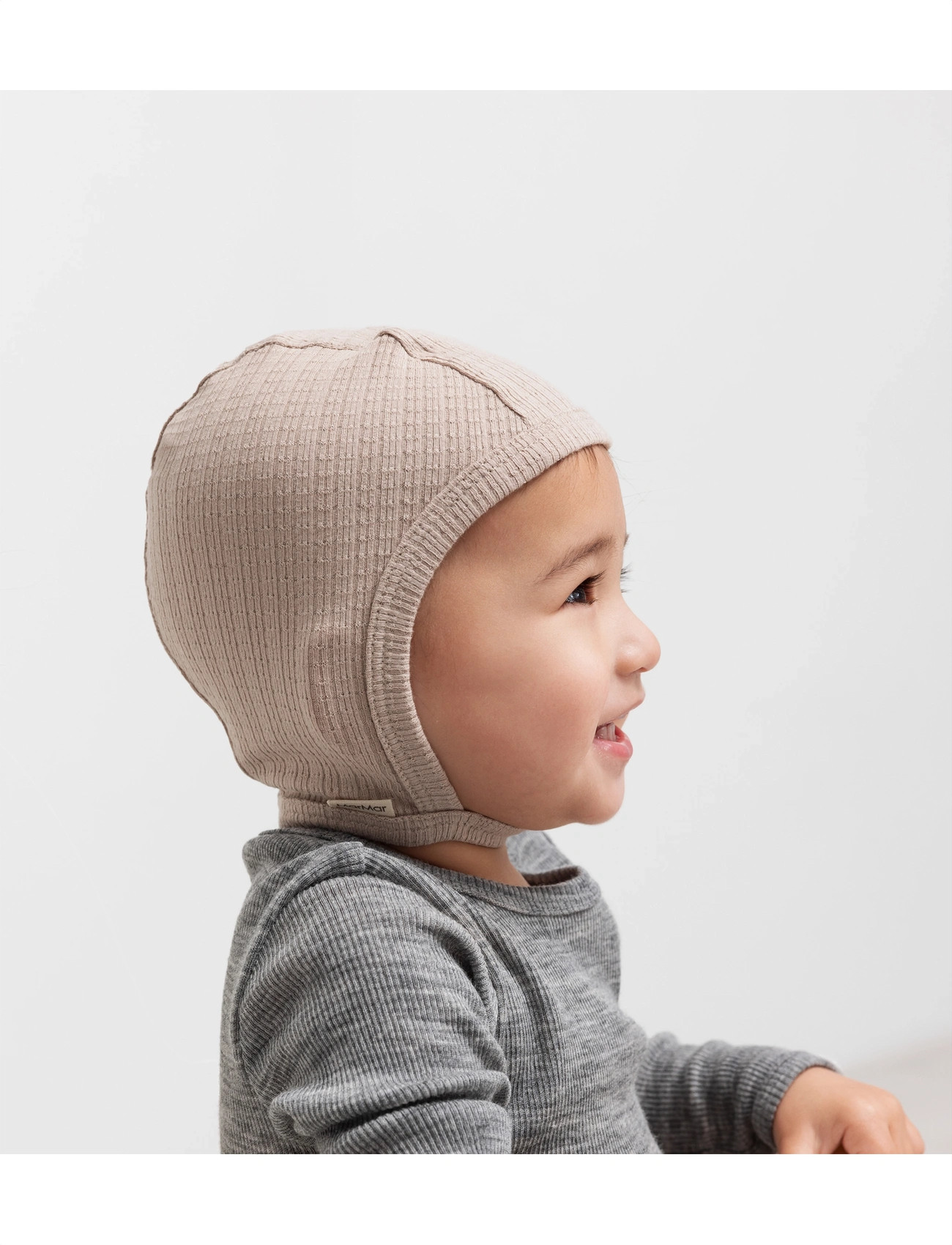 MarMar Copenhagen Hoody, 92, Beige, Huer > Babyhuer, Børn