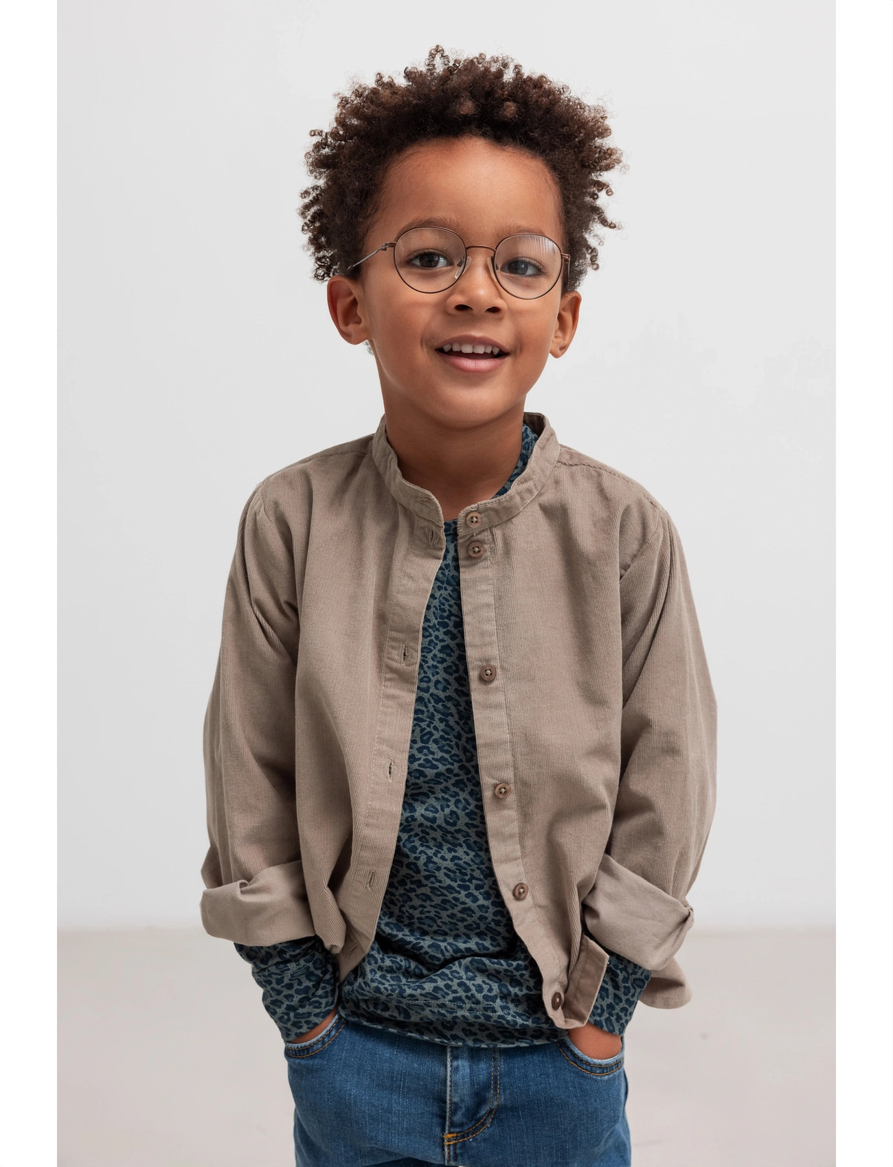 MarMar Copenhagen Torben, 128, Beige, Skjorter > Langærmede Shirts, Børn
