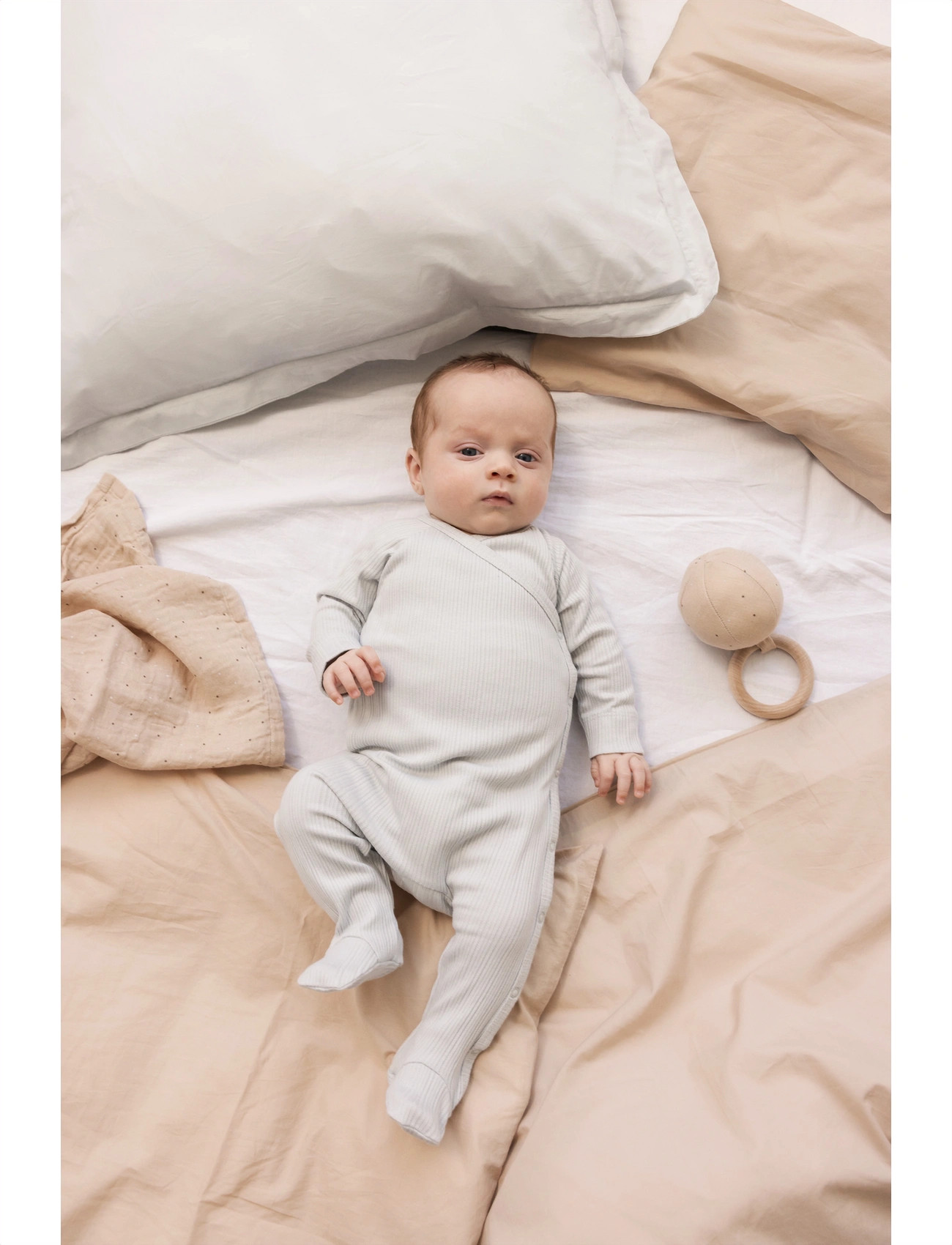 MarMar Copenhagen Rubello, 50, Grey, Bodysuits > Langærmede Bodysuits, Børn