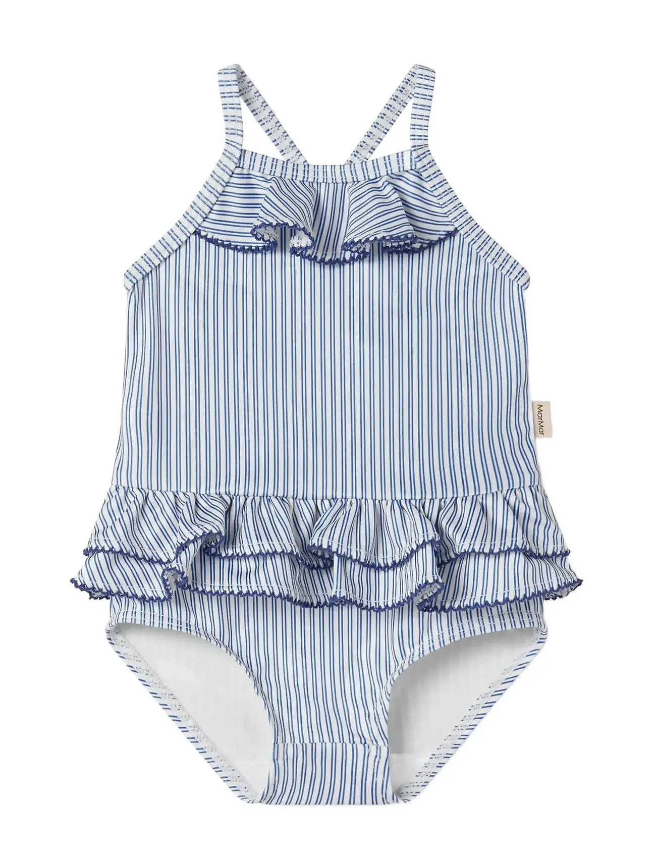 MarMar Copenhagen Swinnie Bathing Suit, 68, Blue, Badetøj > Badedragter, Børn