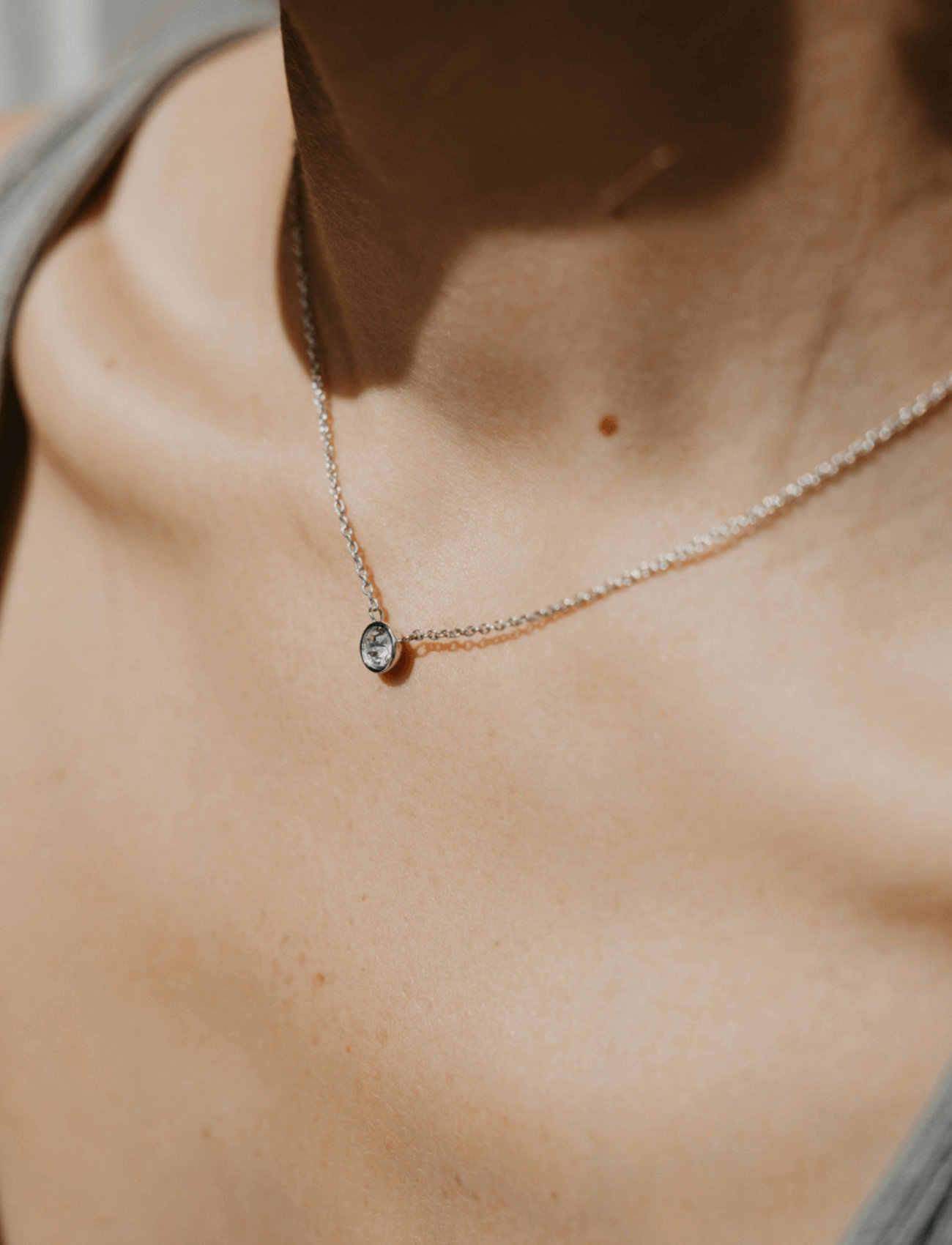 Marmara Sterling Silver Single Necklace, One Size 42 cm, Silver, Halskæder > Kædehalskæder, Dame