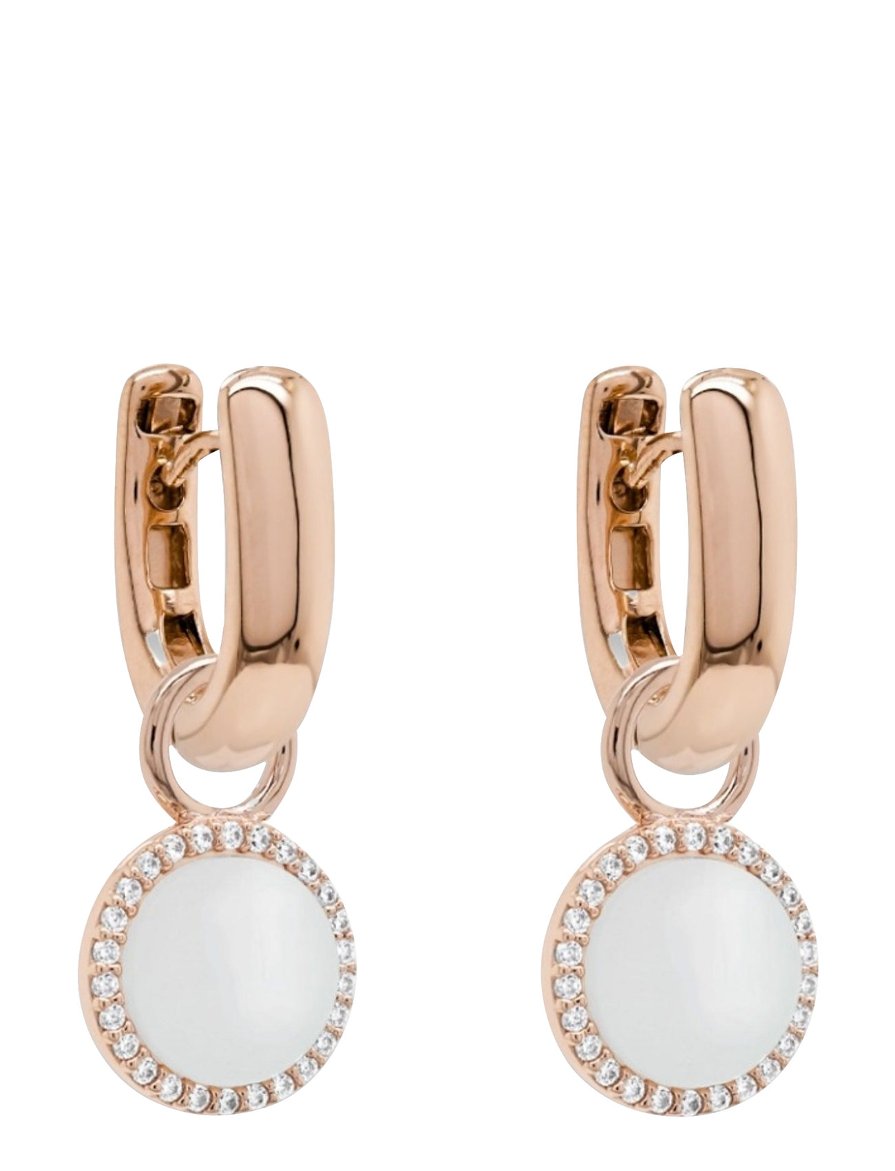 MARMARA STERLING Goldplated Mother Of Pearl Ohrringe Gold - One Size - Damen