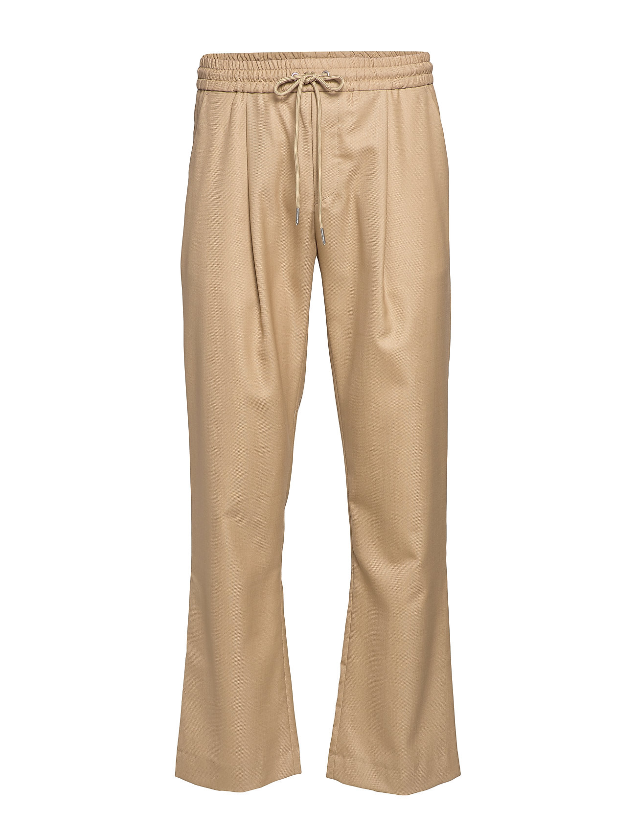 Martin Asbjørn Lucas Drawstring Chinos Byxor Beige [Color: CAMEL ][Sex: Men ][Sizes: M,L,XL ]