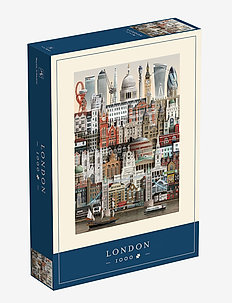 London Jigsaw puzzle (1000 pieces) - games & puzzles - multi color