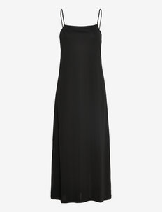 Scarlett Slip Jersey Dress - sukienki wieczorowe - black