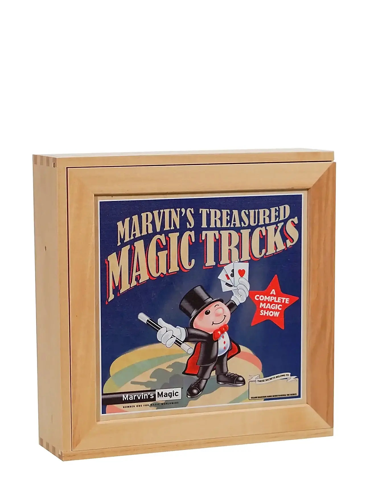 MARVIN'S MAGIC Marvin's Treasured Magic Tricks (Wooden Set) Patterned - One Size - Kinder