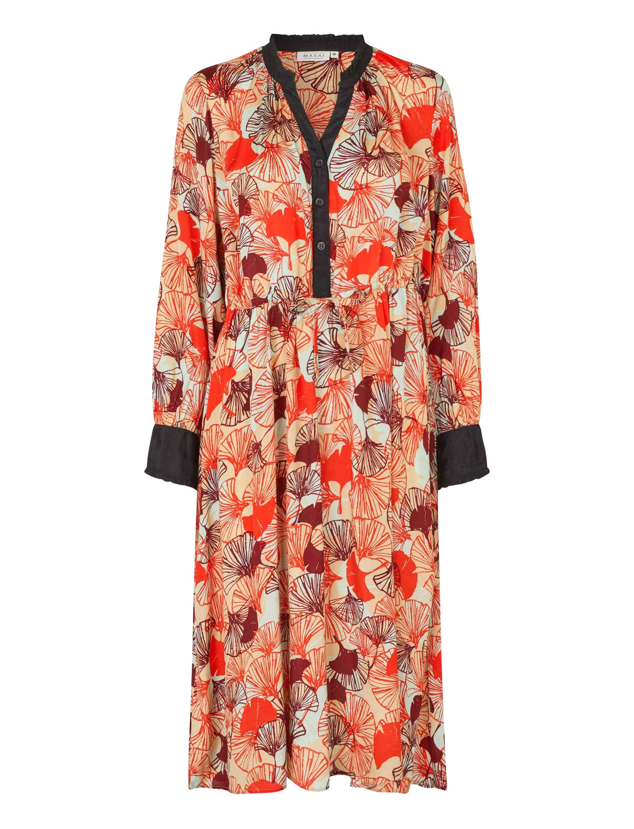 Manurul Knelang Kjole Multi/patterned Masai