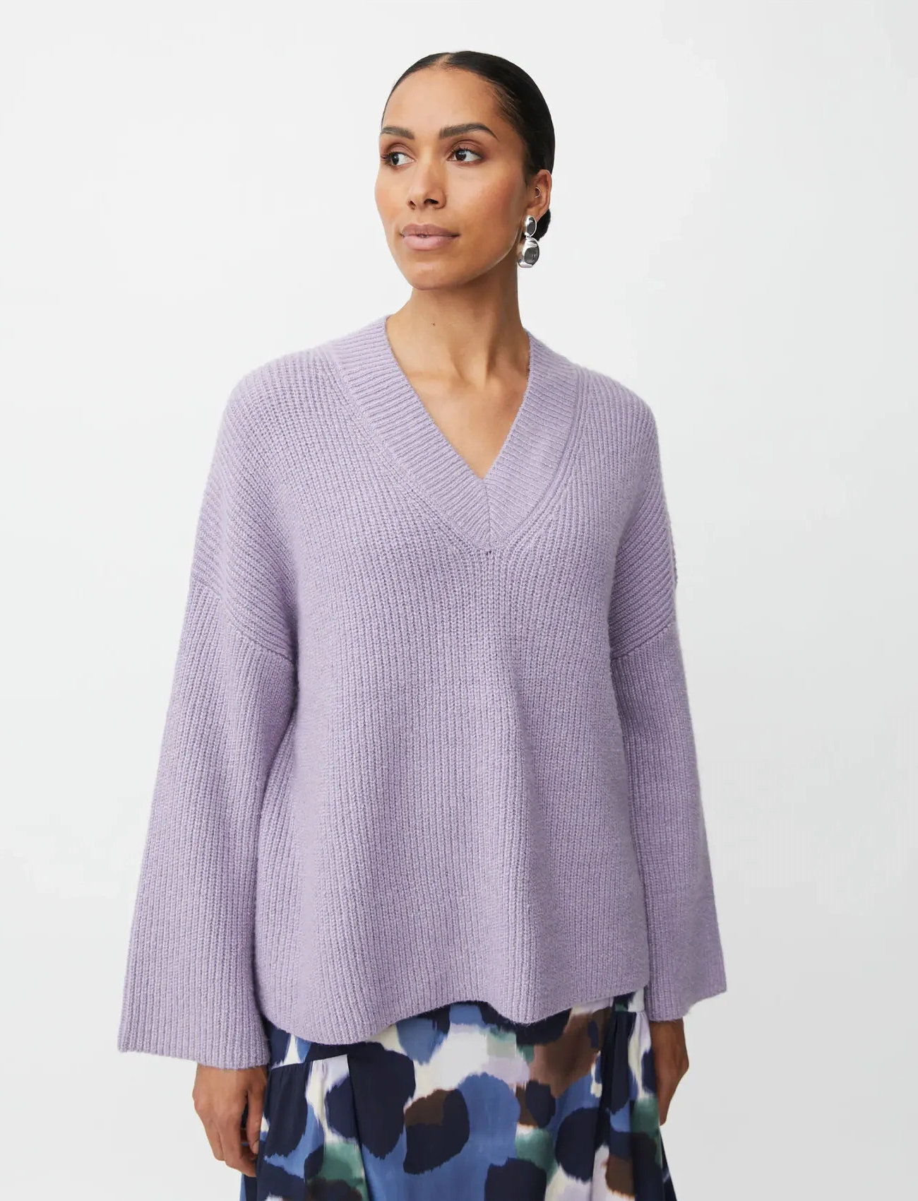Masai Mafayima, XL, Purple, Strik > Trøjer, Dame