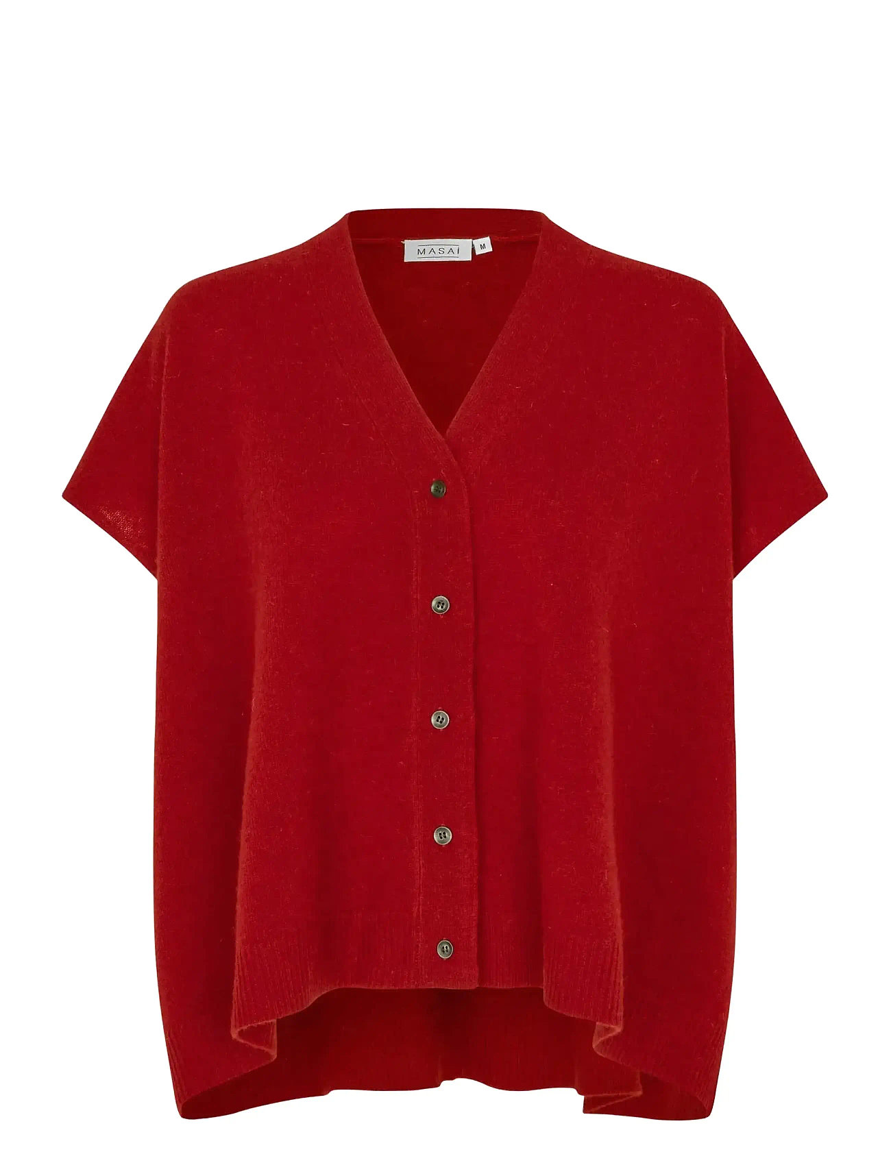 Masai Malucanne, S, Red, Strik > Cardigans, Dame