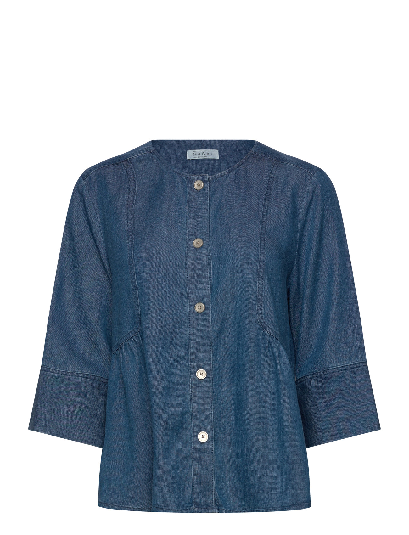 Masai Majuvila, S, Blue, Skjorter > Denim-Skjorter, Dame