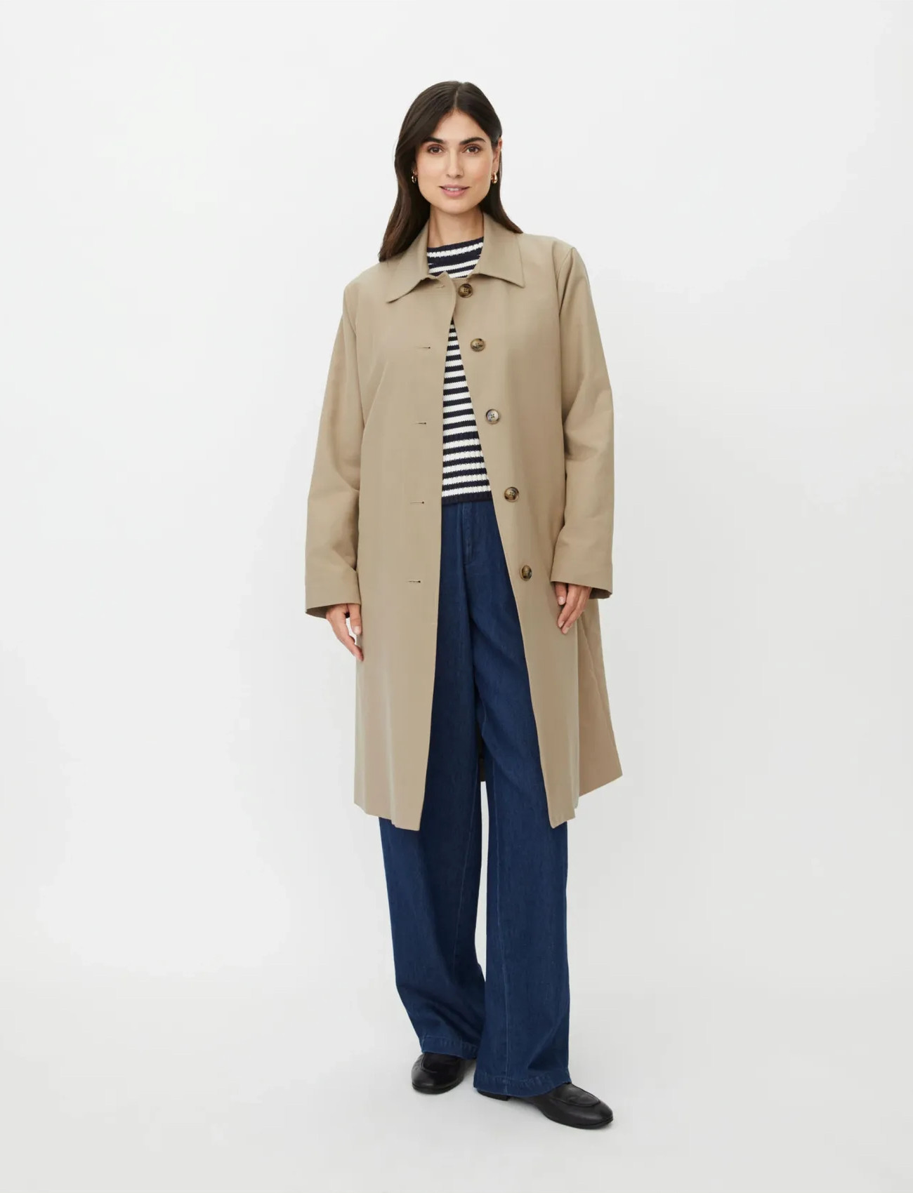 Masai Matolruna, L, Beige, Frakker > Trenchcoats, Dame