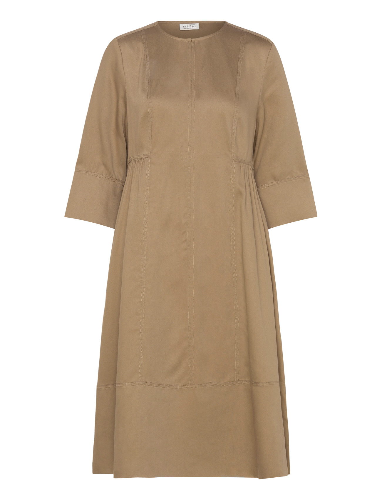 Masai Manivendra, L, Beige, Kjoler > Knælange Og Midi, Dame