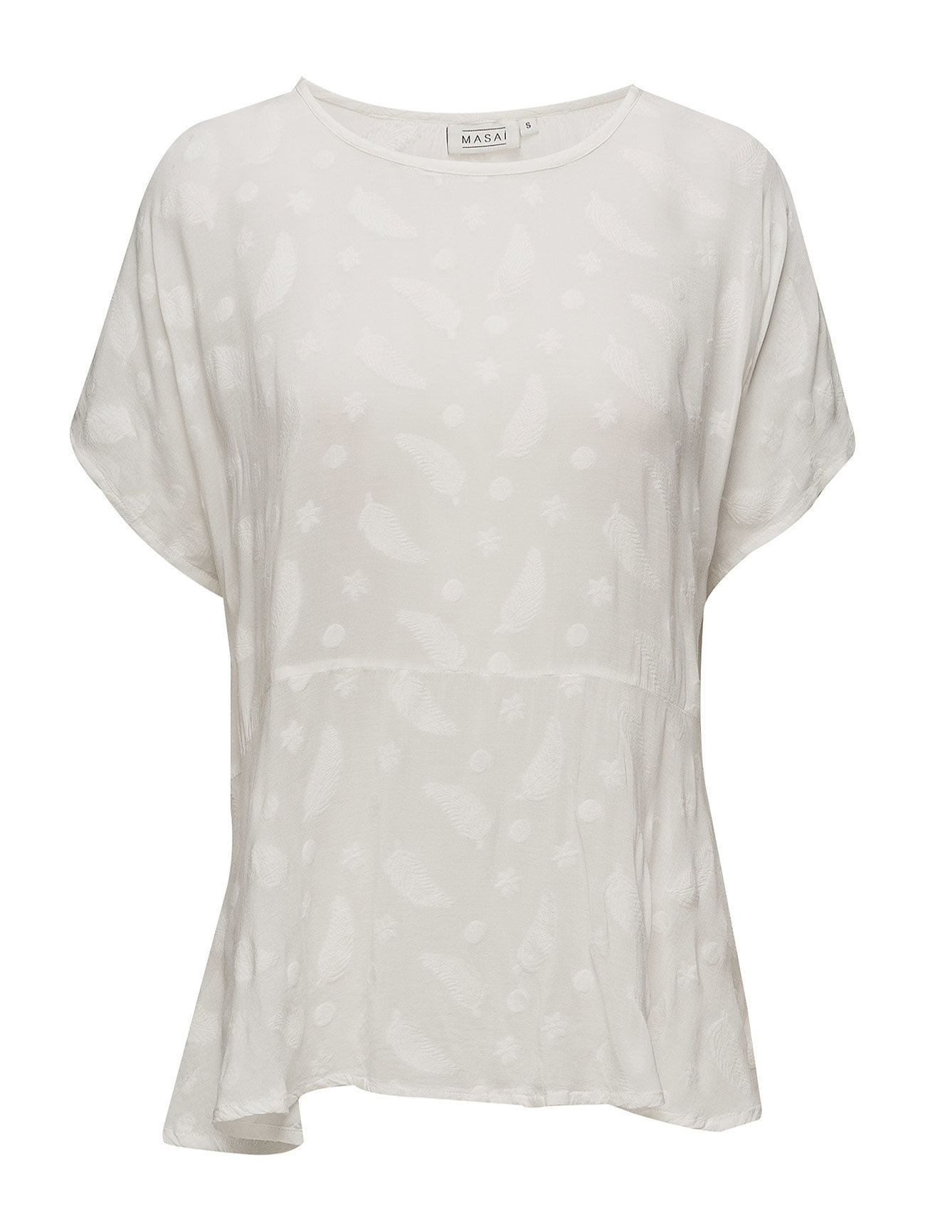 Elva Top T Shirts Tops Short Sleeved Wit Masai masai kopen in de aanbieding