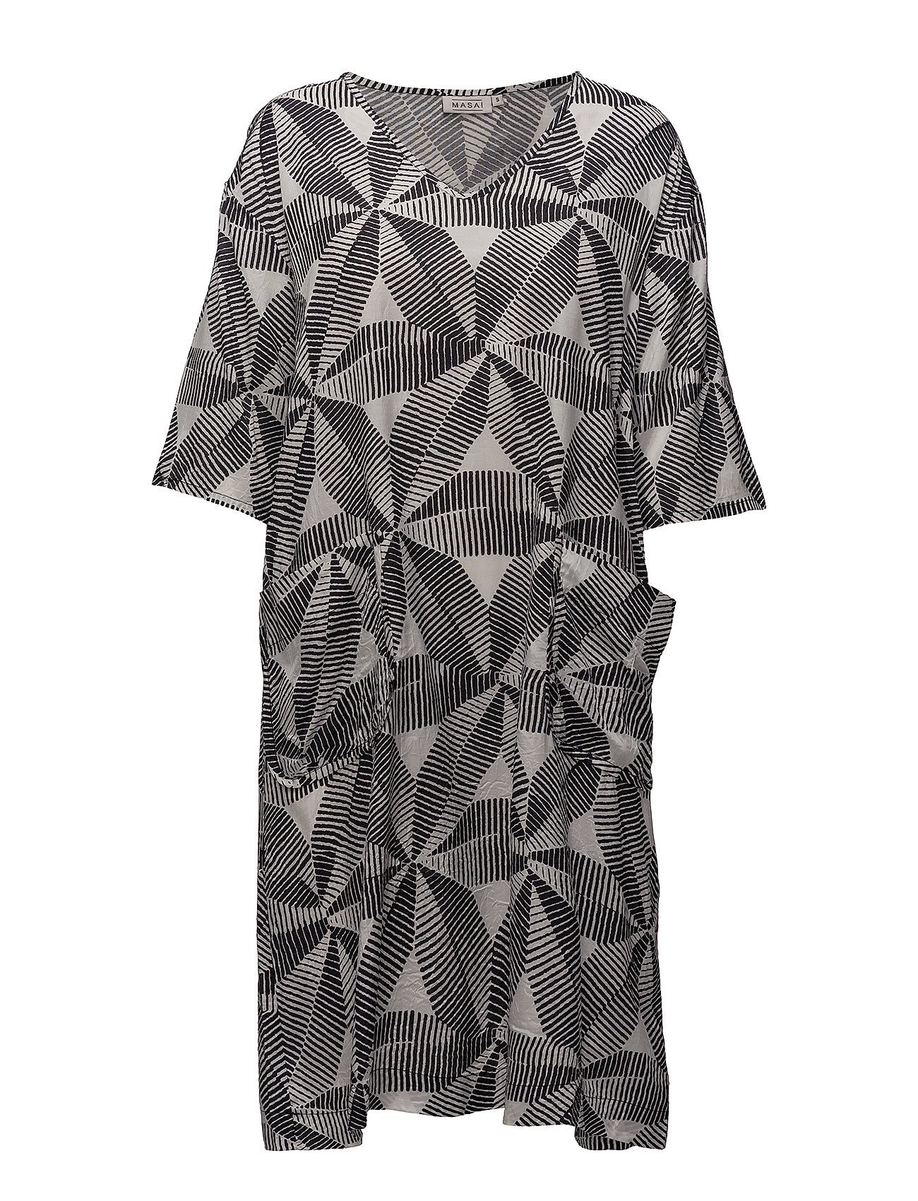 Nema Dress Korte Jurk Multipatroon Masai masai kopen in de aanbieding