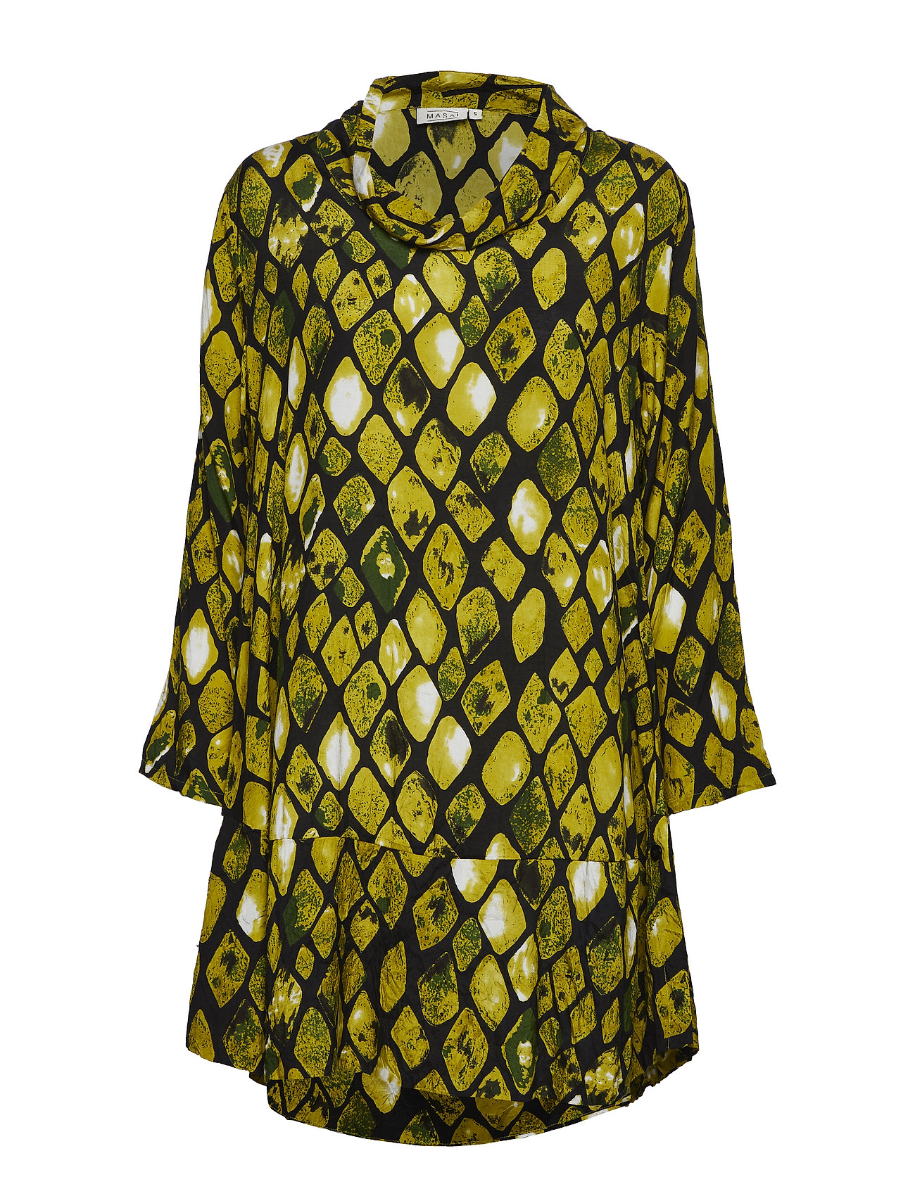 Gracila Tunic Korte Jurk Geel Masai masai kopen in de aanbieding