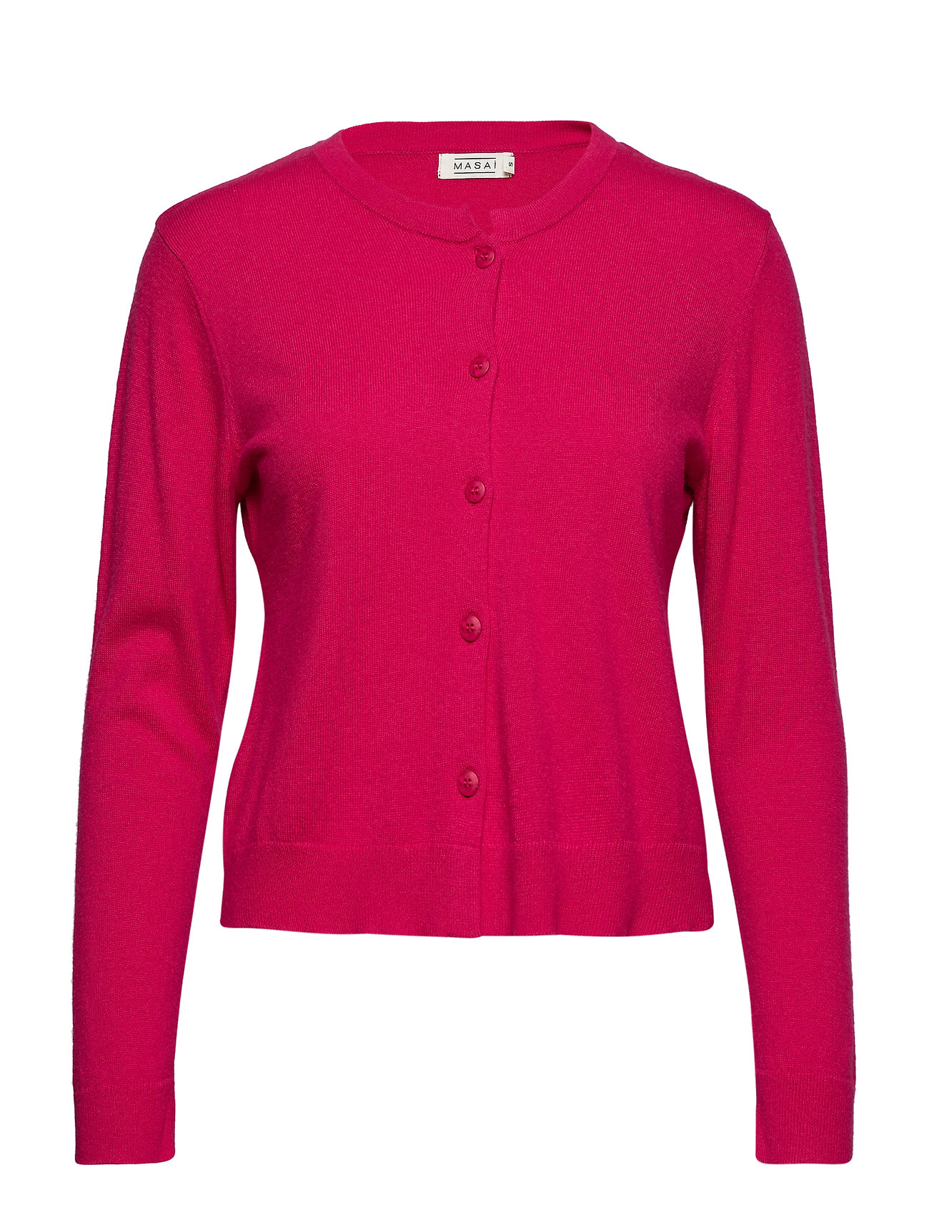 Lotus Cardigan Gebreide Trui Roze Masai masai kopen in de aanbieding