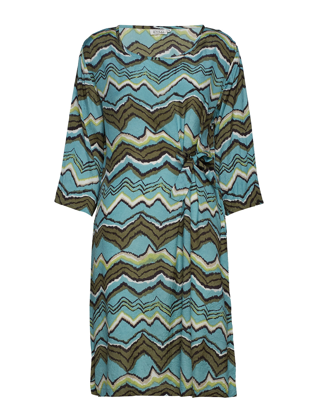Nonie Dress Jurk Knielengte Groen Masai masai kopen in de aanbieding Nonie Dress Jurk Knielengte Groen Masai masai kopen in de aanbieding