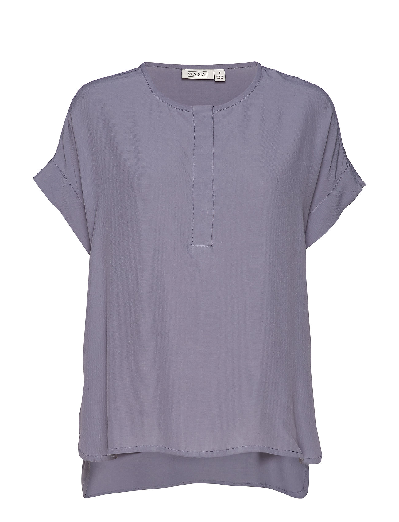 Drua Top Blouse Korte Mouwen Paars Masai masai kopen in de aanbieding