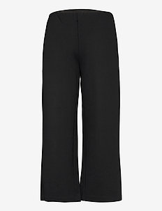 Piri - wide leg trousers - black