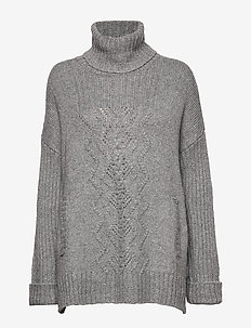 Feodora top - M GREY MEL