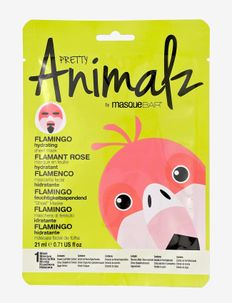 MasqueBar Animalz Flamingo Sheet Mask - ansiktsmask - no colour
