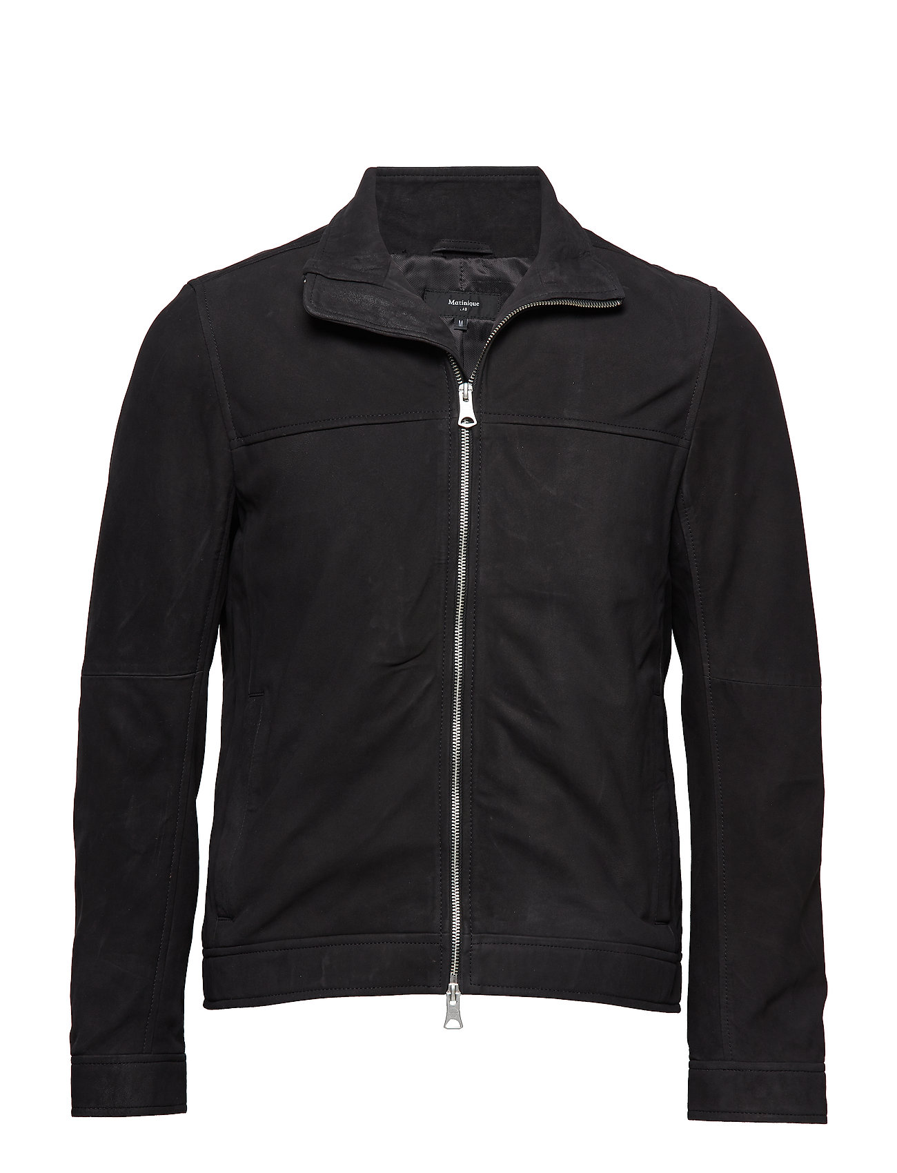 Jayden Leren Jack Jas Zwart Matinique matinique kopen in de aanbieding