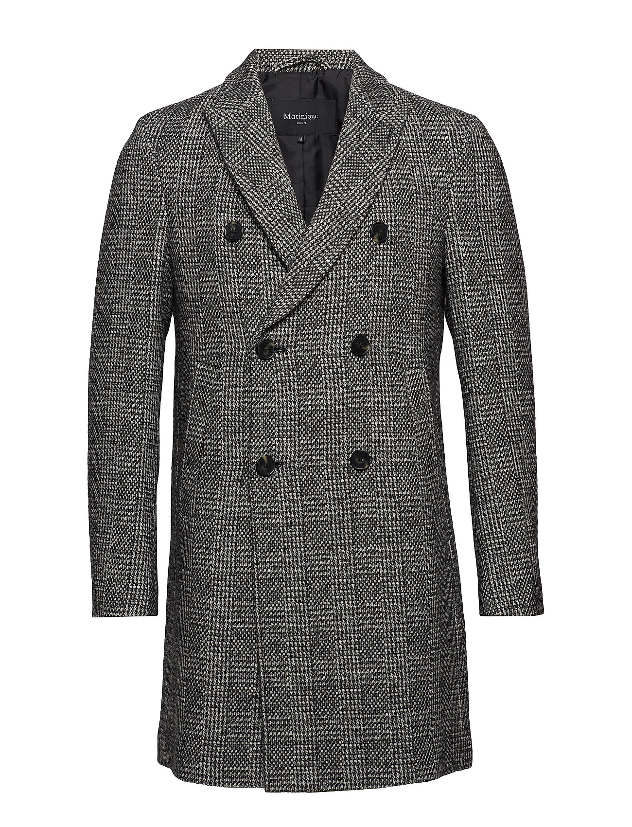Break N Wollen Jas Lange Grijs Matinique matinique kopen in de aanbieding